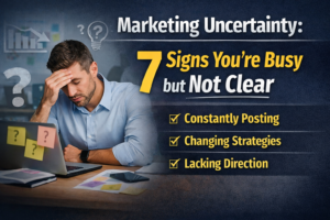 Marketing Uncertainty: 7 Signs You’re Busy but Not Clear