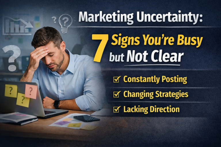 Marketing Uncertainty: 7 Signs You’re Busy but Not Clear
